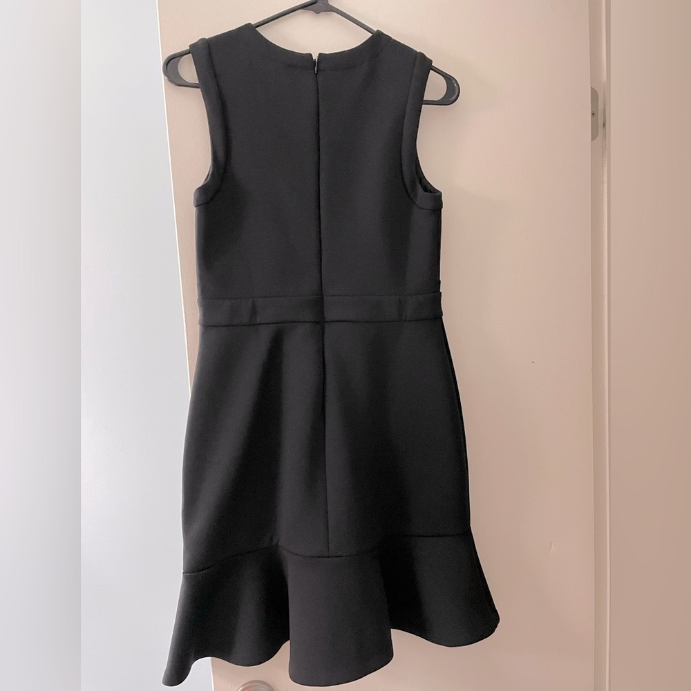 Loft dress black fit and flare size 4